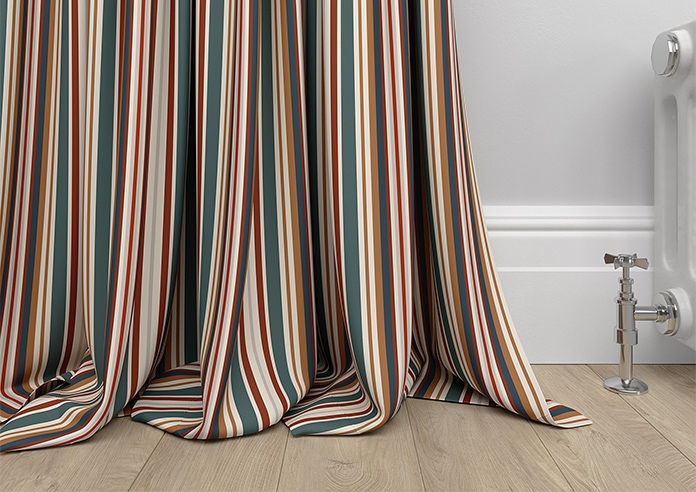 The British Stripe Co. Elizabeth, Teignbridge No.1 - Made to Measure Curtains - Image 6